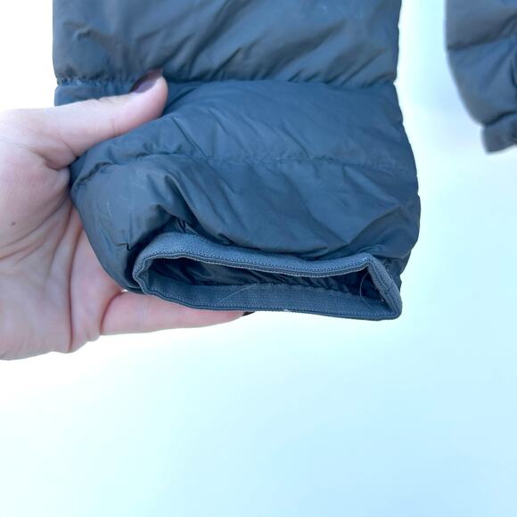 Fjallraven Men’s Expedition Pack Down Hoodie Puffer Gray Blue Large Lightweight - Picture 11 of 15